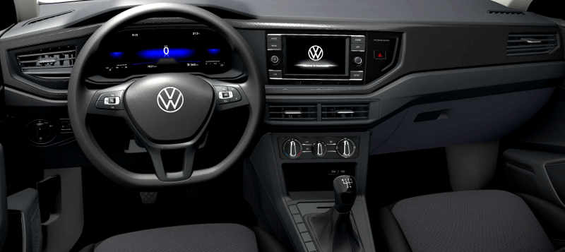 painel do Volkswagen Polo TSI 2023