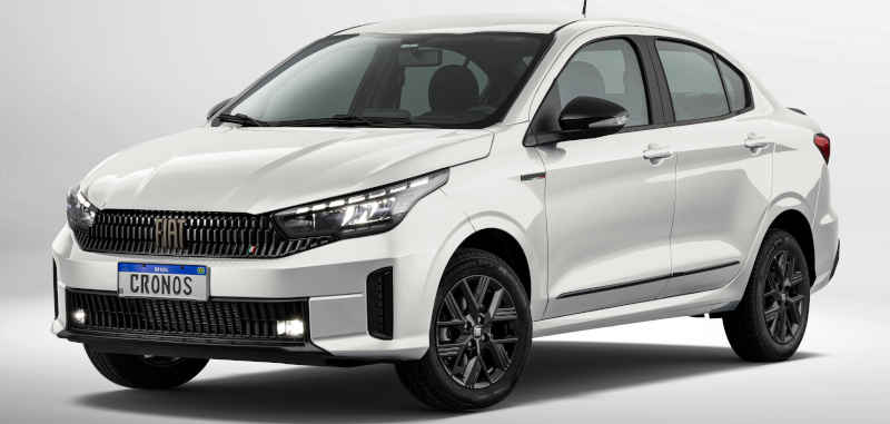 Fiat/Divulgação Foto do Cronos Drive 2026 1.3 automático