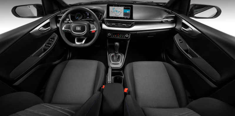 Fiat/Divulgação Foto do interior do Fiat Pulse Audace 2026