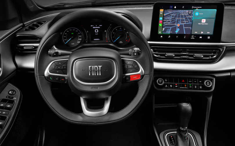 Fiat/Divulgação Foto do painel do Fiat Pulse Audace 2026