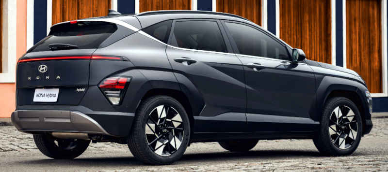 Hyundai/Divulgação Foto do Hyundai Kona Signature híbrido