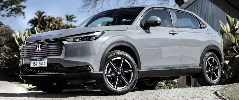 Honda/Divulgação Foto do Honda HR-V EXL 2026