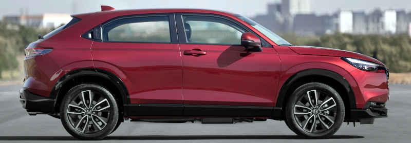 Honda/Divulgação Foto da lateral do Honda HR-V Touring 2026