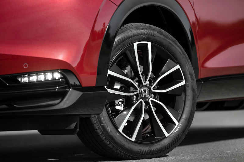 Honda/Divulgação Foto das rodas de 18" do Honda HR-V Touring 2026