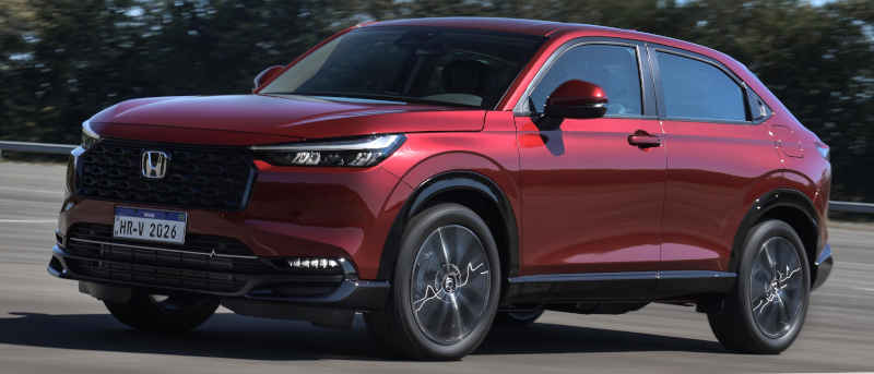 Honda/Divulgação Foto do Honda HR-V Touring 2026