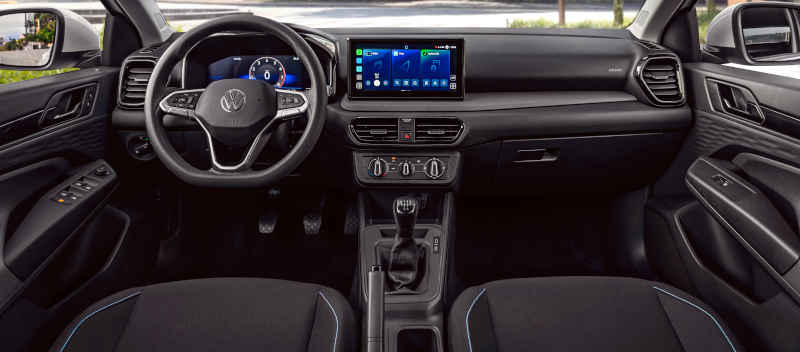 Volkswagen/Divulgação Foto do painel do Volkswagen Tera MPI