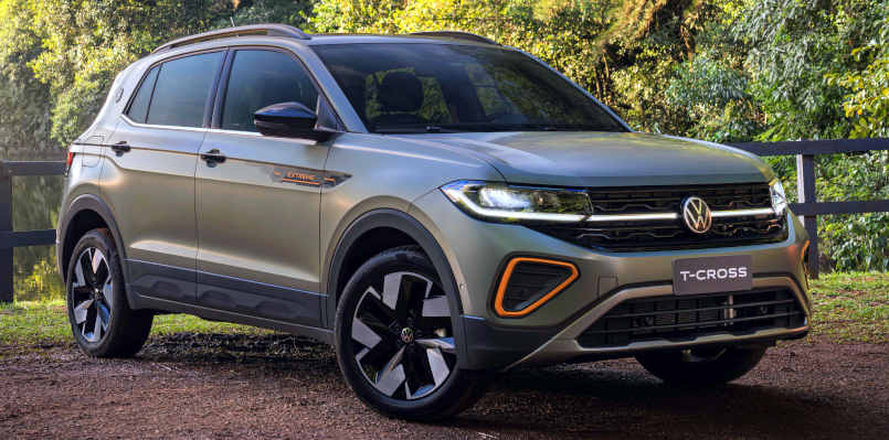 Volkswagen/Divulgação Foto do Volkswagen T-Cross Extreme 2026
