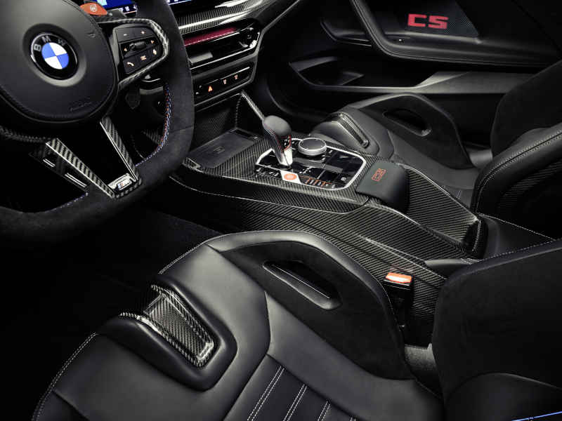 BMW/Divulgação Foto do banco do BMW M2 CS