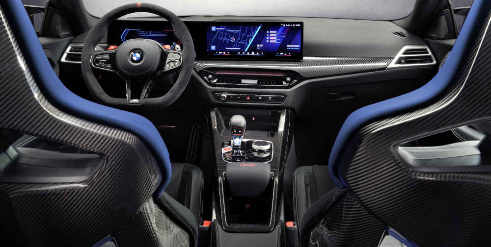 BMW/Divulgação Foto do painel do BMW M2 CS