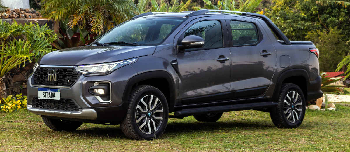 Fiat/Divulgação Foto da picape Fiat Strada