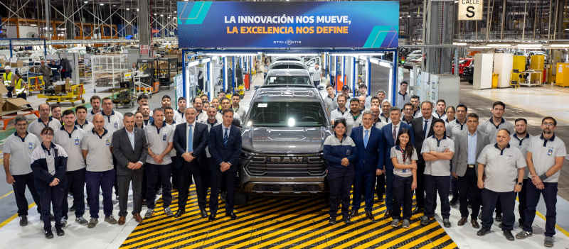 Ram/Divulgação Foto da picape Ram Dakota fabricada na Argentina