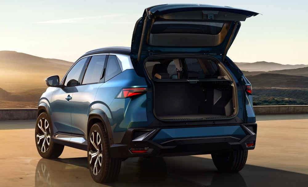 Foto do porta-malas do Renault Boreal