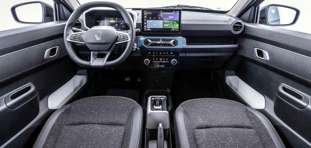 Renault/Divulgação Foto do painel Renault Kwid E-Tech 2026