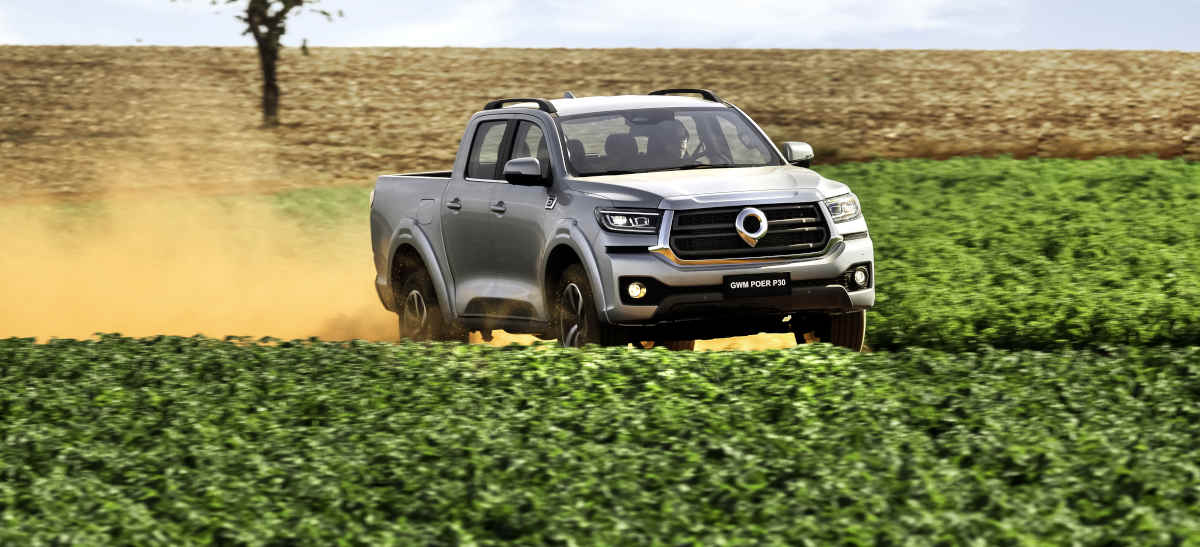 GWM/Divulgação Foto da picape GWM Poer P30