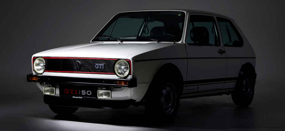 Volkswagen/Divulgação Foto do Volkswagen Golf GTI de 1976