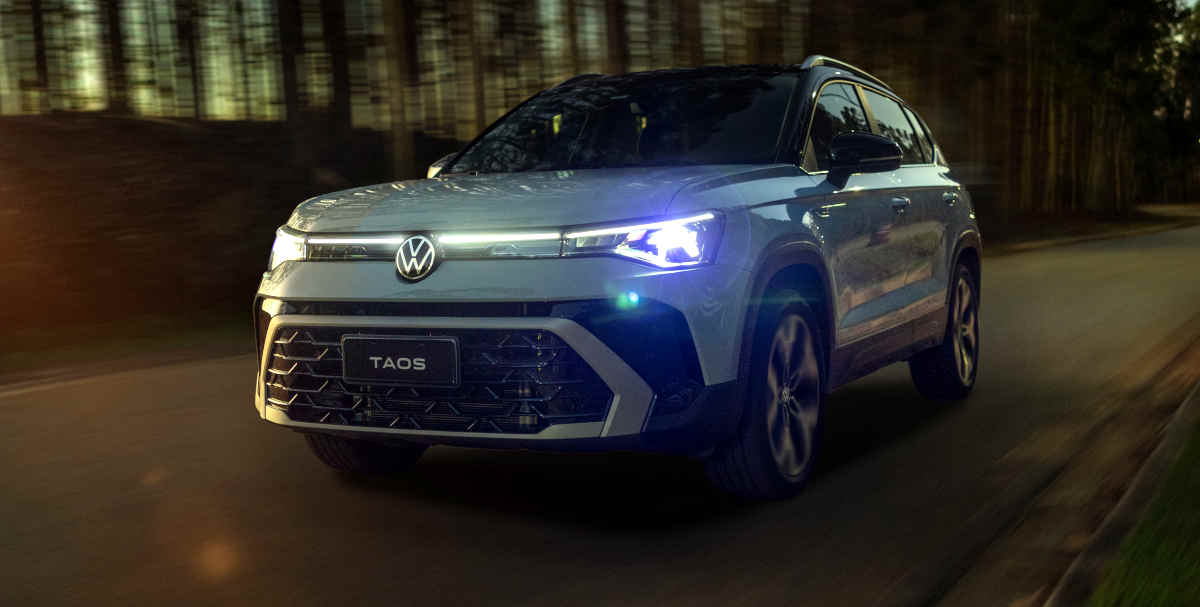 Volkswagen/Divulgação Foto do Volkswagen Taos Highline 2026