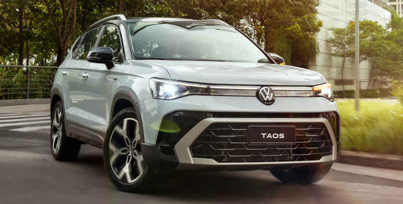 Volkswagen/Divulgação Foto do Volkswagen Taos 2026
