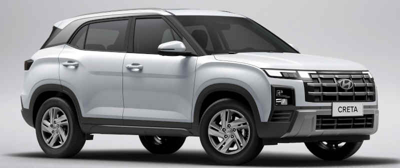 Hyundai/Divulgação Foto do Hyundai Creta Action 2027 PCD branco