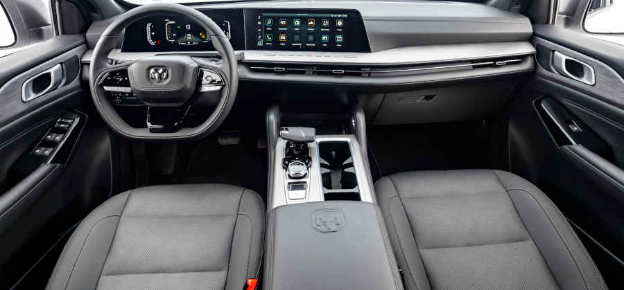 Ram/Divulgação Foto do painel da picape Ram Dakota Warlock 2027