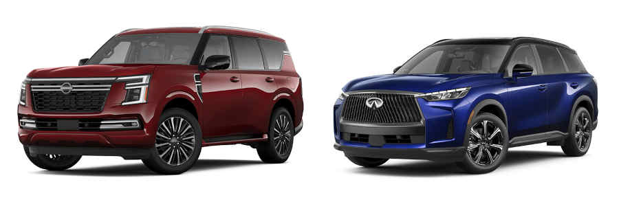 Nissan/Divulgação Fotos do Nissan Armada e do Infiniti QX60