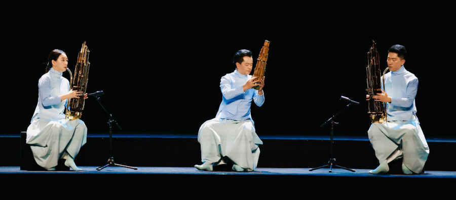 GWM/Divulgação Foto dos detalhes da apresentação da Orquestra Chinesa de Xangai no Brasil