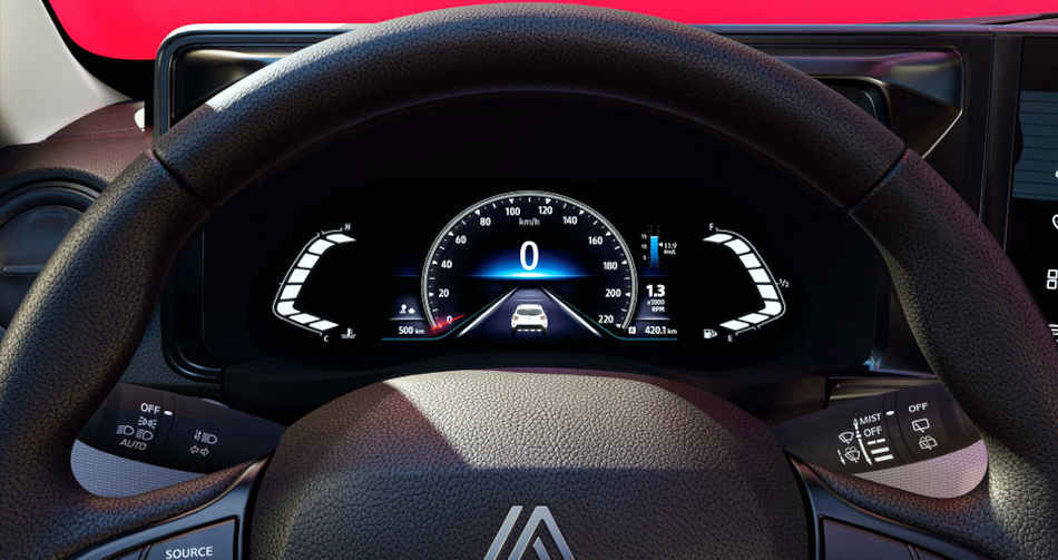 Renault/Divulgação Foto do novo quadro de instrumentos digital do Kwid 2027
