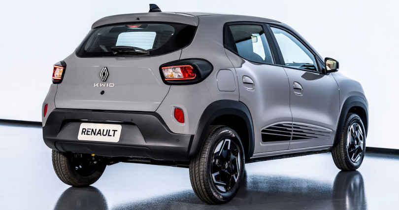 Renault/Divulgação Foto da traseira do Kwid 2027