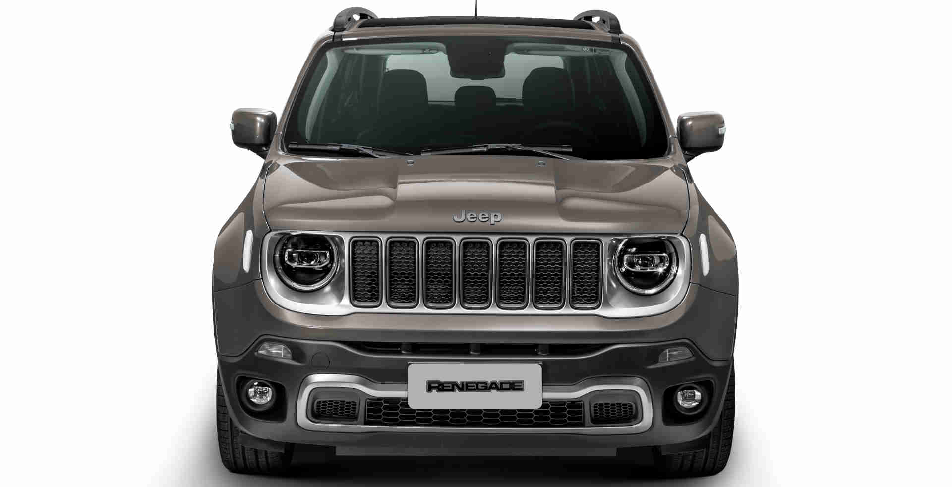 Dianteira do Jeep Renegade Limited flex 2021
