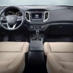 Painel e do interior do Hyundai Creta Limited 2021