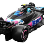 Foto do Hot Wheel da escuderia Alpine da Formula 1