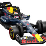 Foto da dianteira do Hot Wheel da escuderia Red Bull da Formula 1