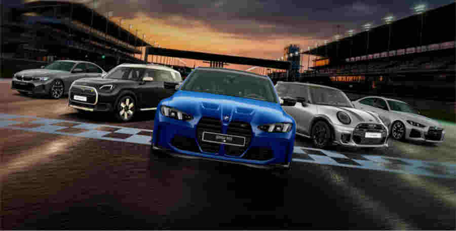 Arte de capa do Sales Day, da BMW e da Mini