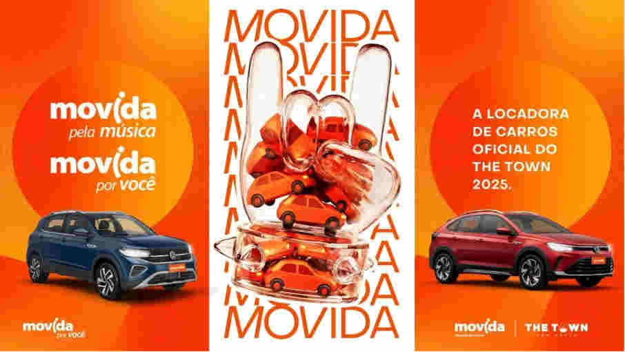 Imagem ilustrativa de capa da participação da Movida no festival de música The Town