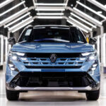 Picture of the first Renault Boreal produced in Brazil
