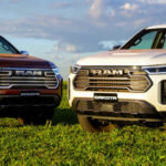 Foto da linha Ram Dakota 2027