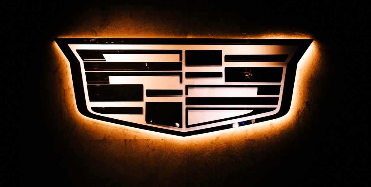 Logo da Cadillac no Brasil