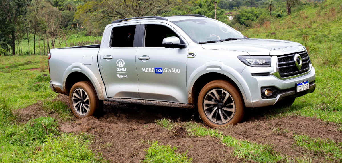 Foto da picape GWM Poer P30