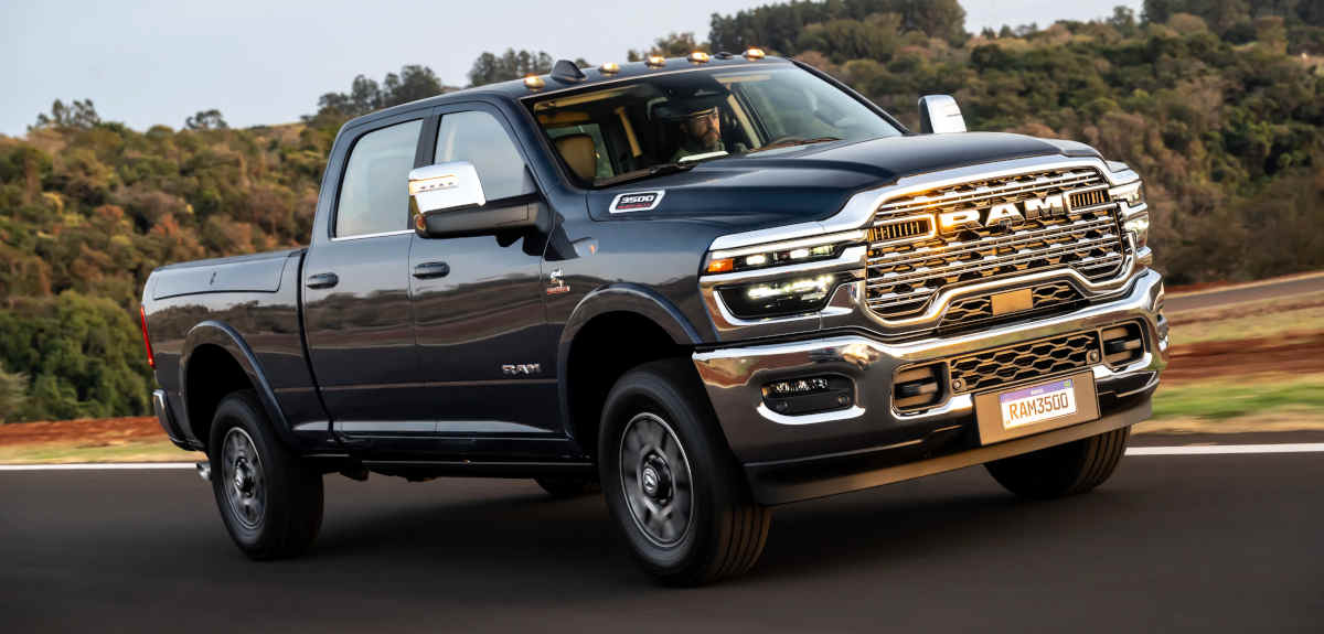 Foto da picape Ram 3500 2026