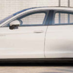 Foto do Porsche Panamera 4S mostra o design do carro