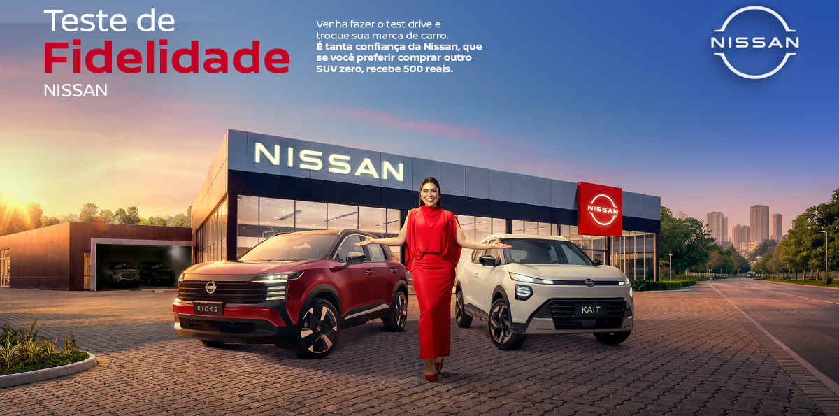 Imagem que ilustra o Teste de fidelidade Nissan